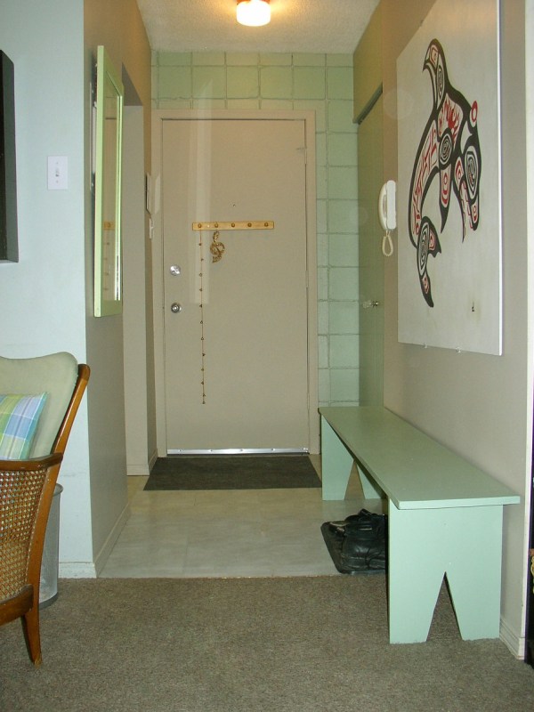 entrance hall bench