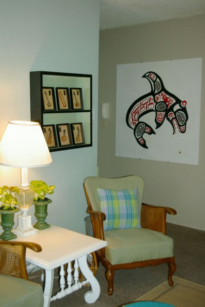 living room entrance new